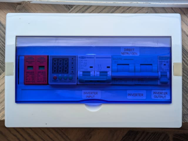 8-12KVA AC only Protection Box